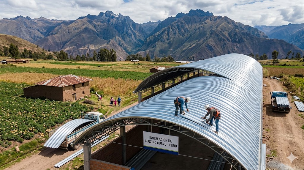 Aluzinc Curvo en Perú